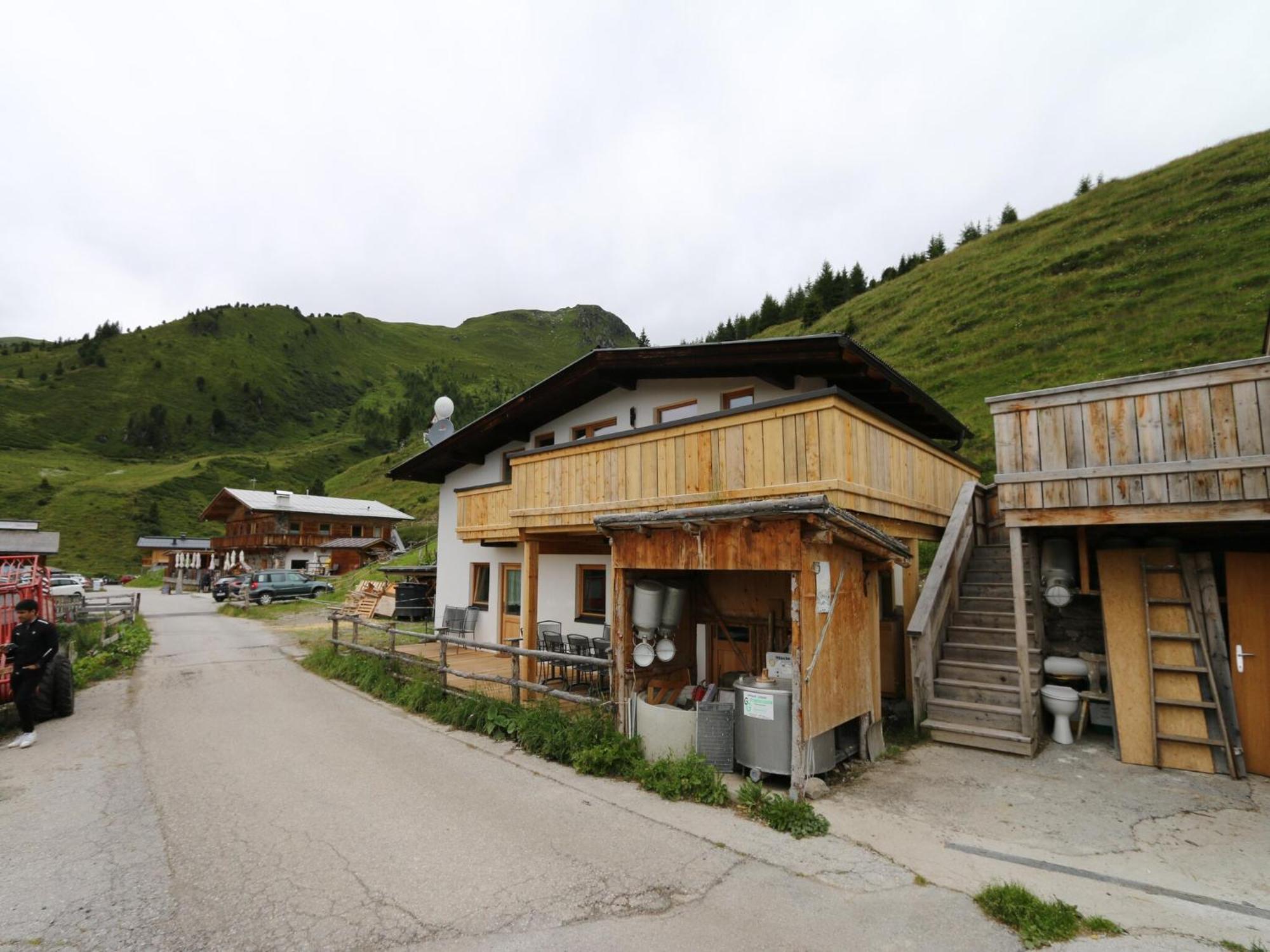 New Holiday Home On The Alm With Terrace And Balcony Zellberg Exterior photo